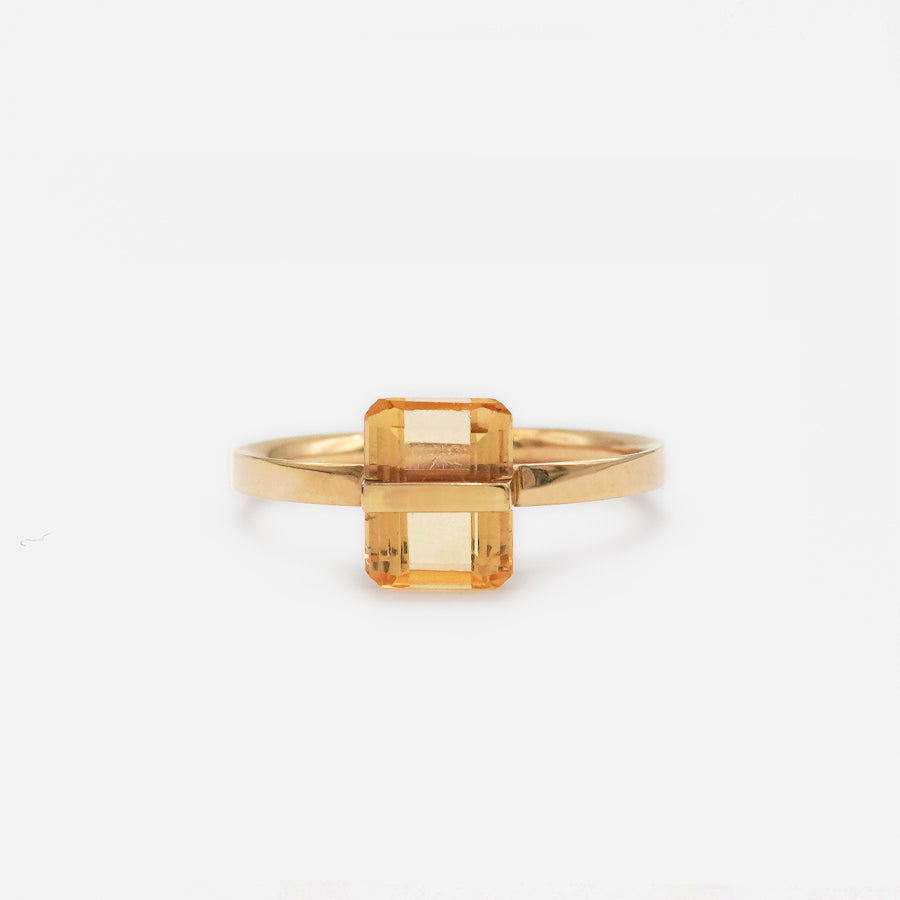BAND RING  IMPERIAL TOPAZ #1721